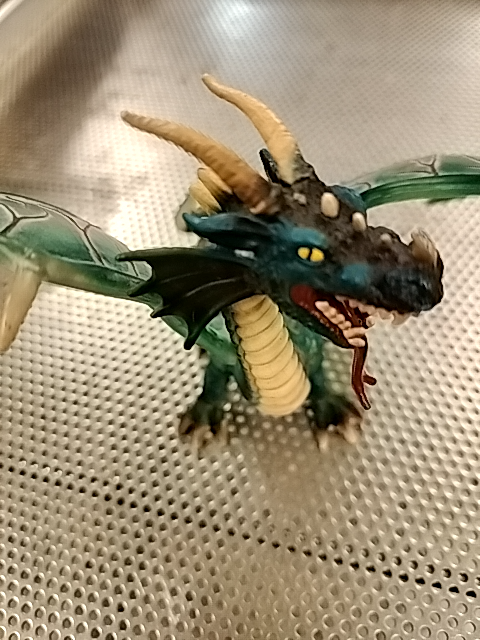 Stor Schleich World of Knights Green Dragon